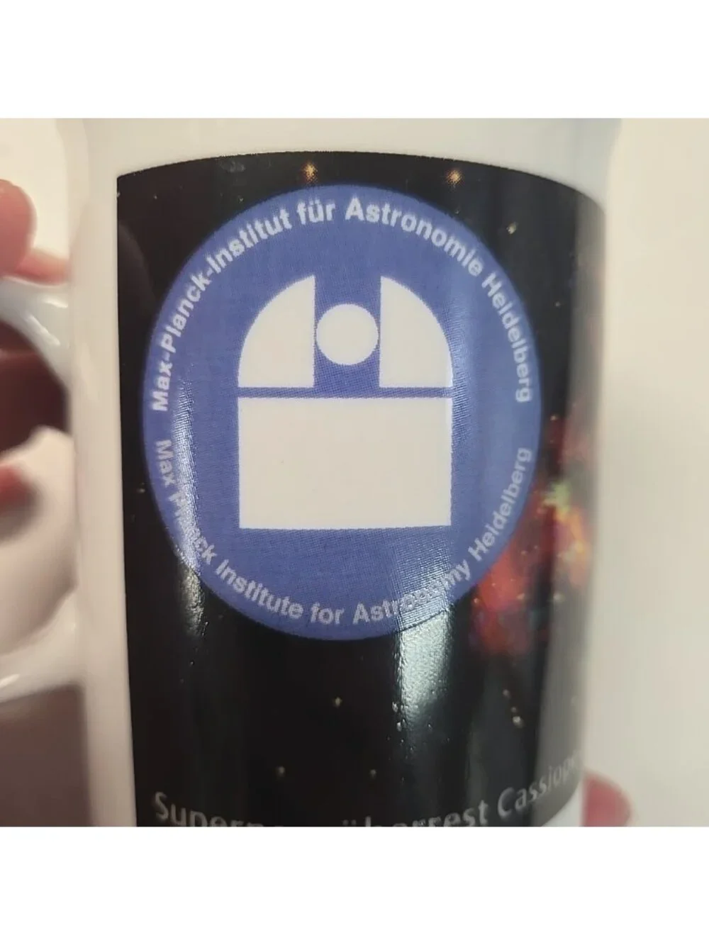 Max Planck Institute Astronomy Heidelberg Cassiopeia Supernova Remnant Mug
